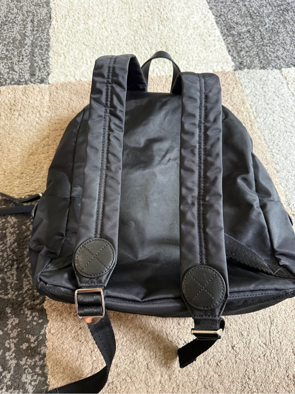 Marc Jacobs Black Nylon The Biker 
Large Backpack - Picture 3 of 4